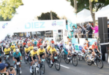 A thousand cyclists compete in the Gran Giro Guadalajara