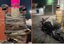 Police on the Hunt for ‘Mexican Batman’ Taping Alleged Bike Thieves to Street Poles