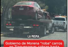 Is the Morena government in Tlaquepaque towing cars to charge excessive and illegal fees?